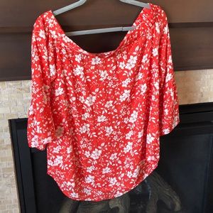 Off the shoulder top